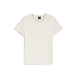 BOSS Mercerised-cotton T-shirt in a regular fit