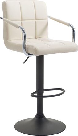 Clp Taburete De Bar Lucy V2 Crema Negro