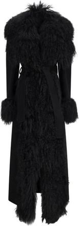 Giuseppe Di Morabito Cappotto - Dames - Jas met riem - Zwart - 2XS - Jassen