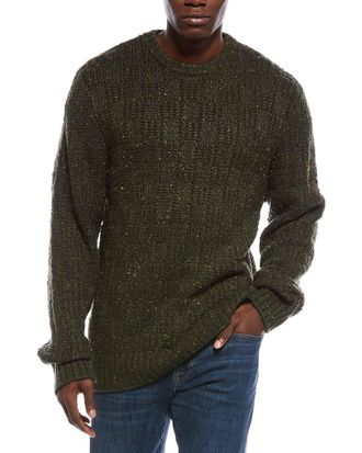Slate & Stone Heavy Basket Weave Wool-Blend Sweater