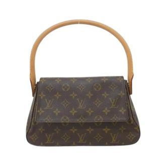 Louis Vuitton Pre-owned Handbags, female, Brown, Size: ONE SIZE Pre-owned Monogram Shoulder Bag