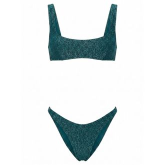 Os&eacute;ree Lumiere Sportini - female - Oseree - Bikinis - Blue - M - Swimwear