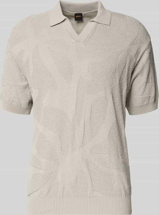 Boss Orange by Hugo Boss BOSS Orange Relaxed Fit Poloshirt aus reiner Baumwolle Modell ASURFO in Sand, Gr&ouml;&szlig;e XXL