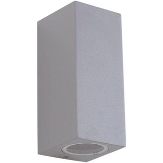 Lucande L&aacute;mpara De Pared Exterior xava En Gris Aluminio - Lucande