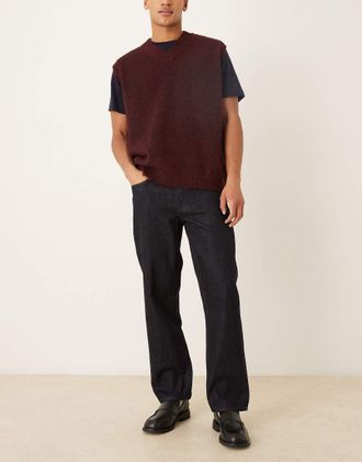 Asos Selvedge - Jeans dritti premium indaco-Blu