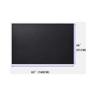 OEM Alfombrilla Para Barbacoa, Protector De Suelo, Base Antideslizante, Lavable, 160 X 91 Cm, Color Antracita