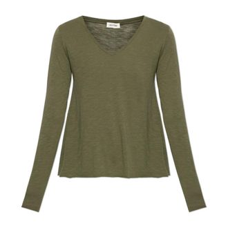 American Vintage Dames, Tops, Groen, Maat: XS Katoen