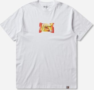 Carhartt Work in Progress Men s Road Side Snack T-Shirt White