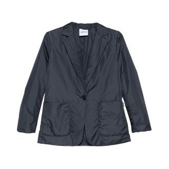 Aspesi Zip Jacket - Dames - Jassen - Blauw - Maat: S Zijde