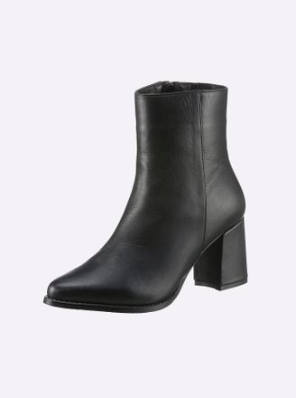 Andrea Conti Stiefelette ANDREA CONTI, Damen, Gr. 37, schwarz, Leder, Nubukleder, Rindsleder, Schuhe Stiefelette