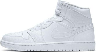 Nike Jordan Air Jordan 1 Mid Triple White 2020 554724-130