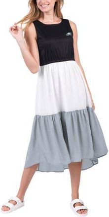 G-III 4Her by Carl Banks Womens G-III 4Her by Carl Banks Black/Gray Philadelphia Eagles 12th Inning Colorblock Dress at Nordstrom, Size Xx-Large
