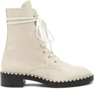 Stuart Weitzman Ladies Oat Sondra Smooth Ankle Boots, Brand Size 35 ( US Size 4.5 )