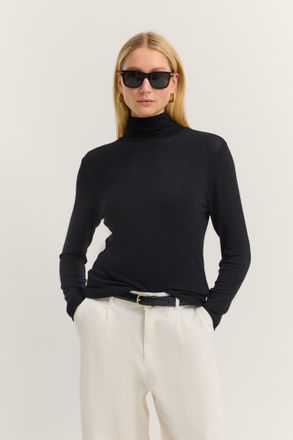 Bugatti Sweatshirt BUGATTI weich & elastisch, Damen, Gr. XXL, 290, schwarz, 95% Modal, 5% Elasthan, unifarben, normal, normaler Saum, Sweatshirts Sweatshirt, 