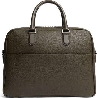 Carl Friedrik Dunloe Briefcase in Dark Olive at Nordstrom