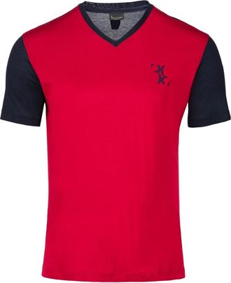 Billionaire Boys Club T-Shirt V-Neck Double B - Heren - T-shirts - Veelkleurig - S - Katoen - Tops