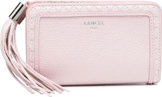 Lancel Premier Flirt tassel-detail wallet - women - Calf Leather - One Size - Pink