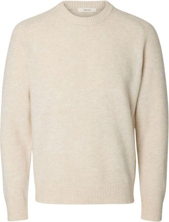 Selected Jersey de punto - Knitwear - Hombre - Beige - XL