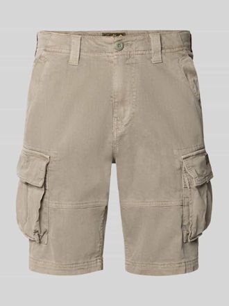 Superdry Straight Fit Shorts mit Cargo-Taschen Modell Core in Khaki, Gr&ouml;&szlig;e 28