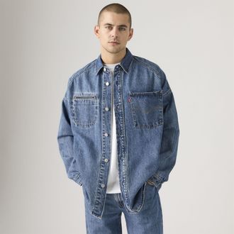 Levi's Twist Shacket - Mens - 2XS - Blue