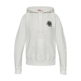 Kenzo Boke Flower 2.0 Hoodie - female - Kenzo - Hoodies - White - M - Sweatshirts & Hoodies