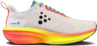 Craft Womens Endurance 2 Running Shoe In Ash White/shock