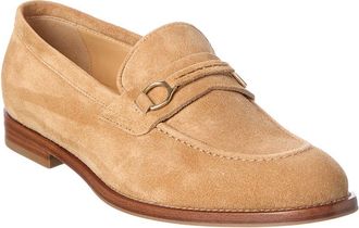 Brunello Cucinelli Horsebit Suede Loafer