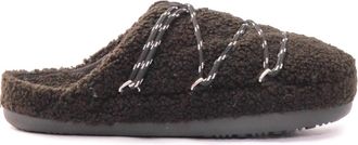 Moon Boot Slip On MB Teddy - Heren - Pantoffels - Bruin - 45 EU - Schoenen