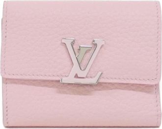 Louis Vuitton Leather Wallet (Tri-Fold) (Pre-Owned)