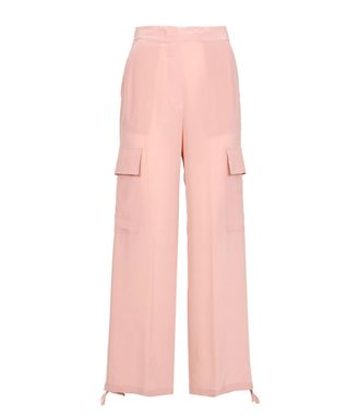 Erika Cavallini Semi Couture Hosen Pulver rosa