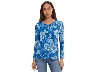 Johnny Was The Janie Favorite Collarless Button Down- Spiraea Womens Clothing Spiraea : 2XL, Rayon/Spandex
