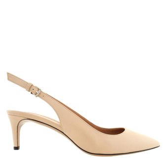 Bally Ellun Leather Slingback Pumps, Brand Size 39 ( US Size 8.5 )
