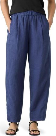 Eileen Fisher Pleated Organic Linen Lantern Pants in Bluette at Nordstrom Rack, Size Xx-Small