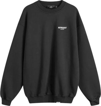 Represent Owners Club Sweatshirt - Heren - Sweatshirts - Zwart - XL - Katoen - Hoodies & sweatvesten