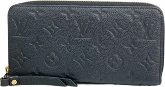 Louis Vuitton Noir Long Wallet (Bi-Fold) (Pre-Owned)