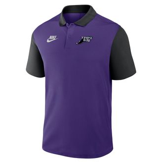 Nike Tampa Bay Rays Cooperstown Victory Nike Mens Dri-FIT MLB Polo in Purple | 0458043NTDV-DDZ
