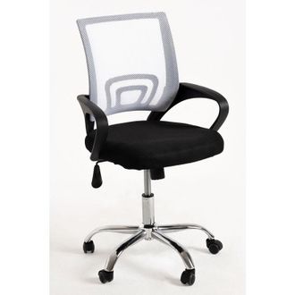 Regalos Miguel Sillas De Escritorio - Silla Midi Pro - Blanco Y Negro