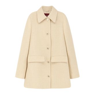 Gucci Mujer, Abrigos, Beige, Talla: S