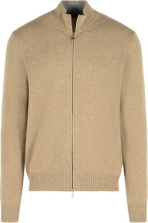 Gran Sasso Beige Cashmere Sweater