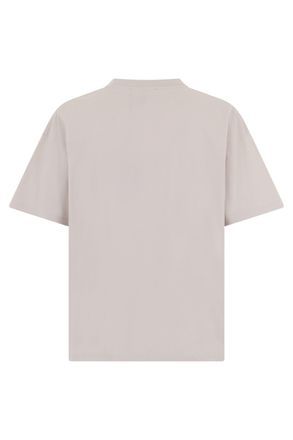 Represent Embroidered Logo T-Shirt - Beige