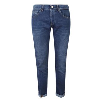 Dondup Slim-fit Jeans, male, Blue, Size: W36 George Skinny Jeans