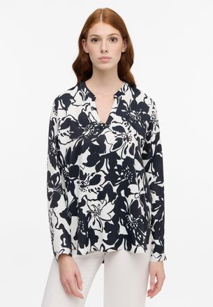 Eterna Longbluse ETERNA LOOSE FIT, Damen, Gr. 36, schwarz, 100% Viskose, Blusen Longbluse