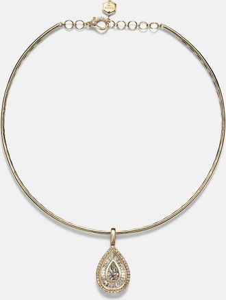 Shay Jewelry Choker in oro 18kt con diamanti