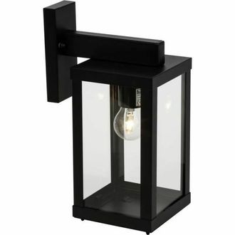 Brilliant Gaia L&aacute;mpara De Pared Exterior Negra 35,5 Cm