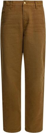 Carhartt Work in Progress Single Knee Pant - Heren - Regular Fit Jeans - Bruin - W30 L32 - Katoen - Jeans