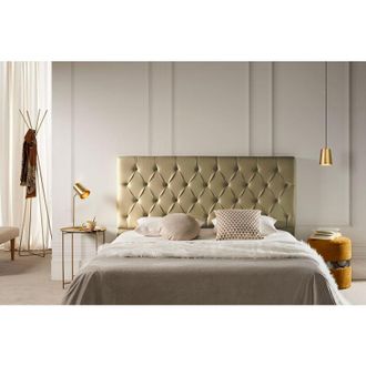 Moonia Cabecero Tapizado Capri Polipiel 160x120x12 Cm Moonia