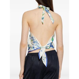 Ferragamo Azzur Tank Top - White