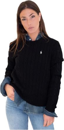 Ralph Lauren Mujer, Jerseys, Negro, Talla: L