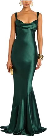 Retrof&ecirc;te Mujer, Vestidos, Verde, Talla: M