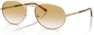 Emporio Armani Aviator Zonnebril - Heren - Zonnebrillen - Geel - 57 MM - Accessoires